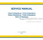 Photo 4 - New Holland TD60 TD70 TD80 TD90 TD95 Straddle Service Manual Tractor 48047633