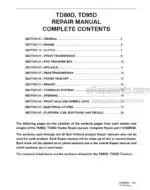 Photo 4 - New Holland TD80D TD95D Repair Manual Tractor 87658938