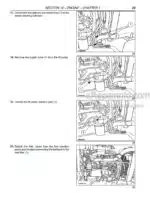 Photo 2 - New Holland TD80D TD95D Repair Manual Tractor 87658938