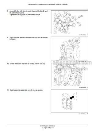 Photo 4 - New Holland TH6.32 TH6.36 TH7.32 TH7.37 TH7.42 TH9.35 Stage IV Service Manual Telescopic Handler 51666974