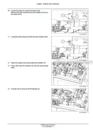 Photo 7 - New Holland TL5.80 TL5.90 TL5.100 Tier 3 Service Manual Tractor 48140866