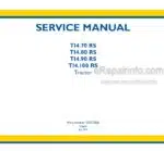 Photo 4 - New Holland TI4.70RS TI4.80RS TI4.90RS TI4.100RS Service Manual Tractor 51427768