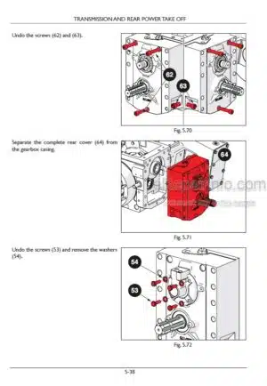 Photo 1 - New Holland TI4.70RS TI4.80RS TI4.90RS TI4.100RS Service Manual Tractor 51427768