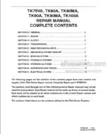 Photo 4 - New Holland TK75VA TK80A TK80MA TK90A TK90MA TK100A Repair Manual Tractor 87582124