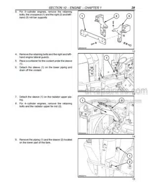 Photo 8 - New Holland TH6.32 TH6.36 TH7.32 TH7.37 TH7.42 TH9.35 Stage IV Service Manual Telescopic Handler 51666974