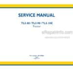Photo 4 - New Holland TL5.80 TL5.90 TL5.100 Tier 3 Service Manual Tractor 48140866