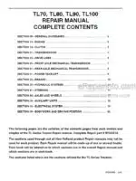 Photo 4 - New Holland TL70 TL80 TL90 TL100 Repair Manual Tractor 87043516