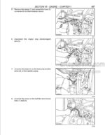 Photo 2 - New Holland TL70 TL80 TL90 TL100 Repair Manual Tractor 87043516