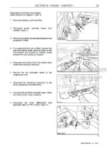 Photo 2 - New Holland TM115 TM125 TM135 TM150 TM165 TM125T TM135T TM150T TM165T Repair Manual Tractor 6045506100