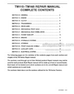 Photo 4 - New Holland TM115 TM125 TM135 TM150 TM165 TM125T TM135T TM150T TM165T Repair Manual Tractor 87015498
