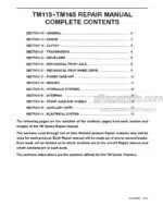 Photo 4 - New Holland TM115 TM125 TM135 TM150 TM165 TM125T TM135T TM150T TM165T Repair Manual Tractor 87015498