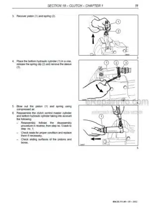 Photo 7 - New Holland TN75FA TN85FA TN95FA Repair Manual Tractor 87675643