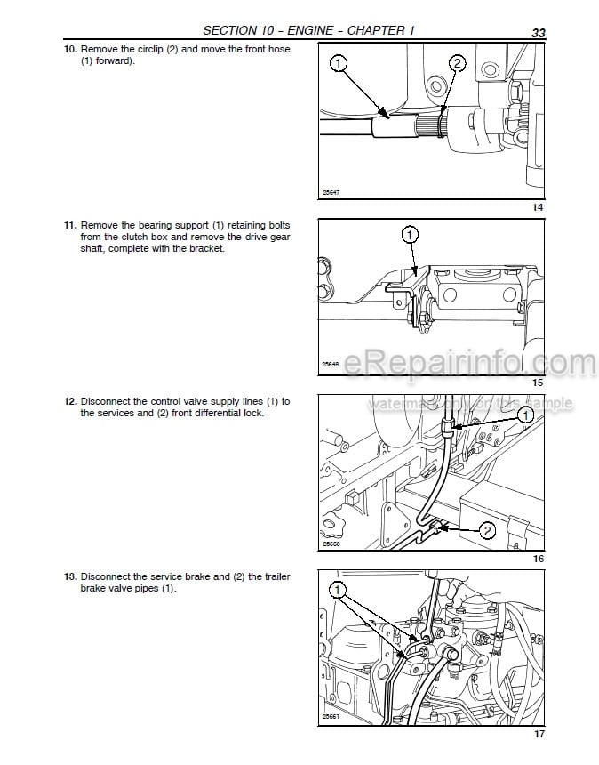 Photo 1 - New Holland TN65F TN75F TN70F TN80F TN90F TN95F Repair Manual Tractor 87026001