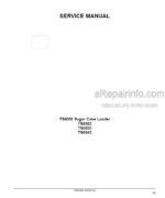 Photo 4 - New Holland TS6000 TS6020 TS6030 TS6040 Service Manual Tractor 73403956