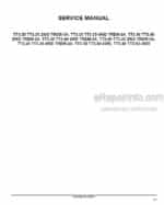 Photo 4 - New Holland TT3.35 TT3.40 TT3.45 TT3.50 Service Manual Tractor 51541644