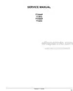 Photo 4 - New Holland TT3840F TT3840 TT3880F TT4030 Service Manual Tractor 73403878