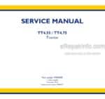 Photo 4 - New Holland TT4.55 TT4.75 Tier 1 Service Manual Tractor 47969435