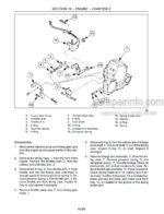 Photo 3 - New Holland TT45A TT50A Repair Manual Tractor 87655297