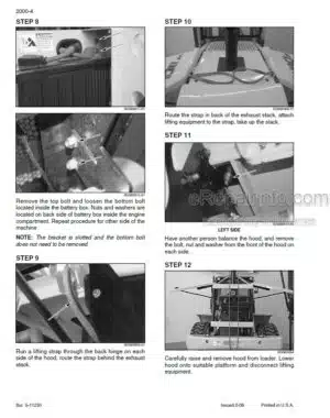 Photo 8 - New Holland TX60 Repair Manual Combine 84019441