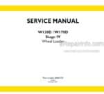 Photo 4 - New Holland W130D W170D Stage IV Service Manual Wheel Loader 48083730