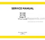 Photo 4 - New Holland W130D W170D Stage IV Service Manual Wheel Loader 51556733