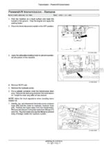 Photo 2 - New Holland W130D W170D Tier 2 Service Manual Wheel Loader 48083744