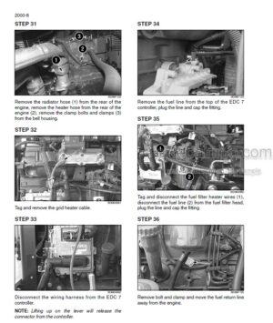 Photo 8 - New Holland T4.55S T4.65S T4.75S Service Manual Tractor 51489991