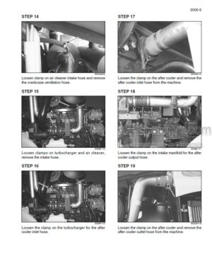 Photo 7 - New Holland LB115 Repair Manual Loader Backhoe 86584406