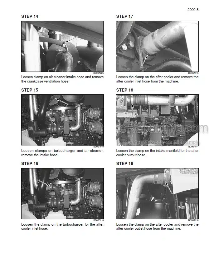 Photo 1 - New Holland W190C Tier 2 Service Manual Wheel Loader 84525132