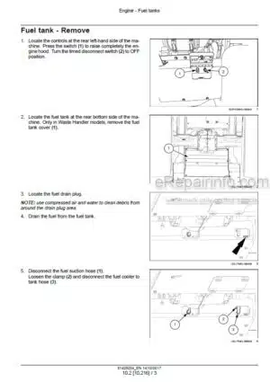 Photo 7 - New Holland W190D Stage IV Service Manual Wheel Loader 51428254