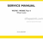 Photo 4 - New Holland W270C W300C Tier 4 Service Manual Wheel Loader 84547255B