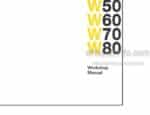 Photo 4 - New Holland W50 W60 W70 W80 Workshop Manual Wheel Loader 60413577