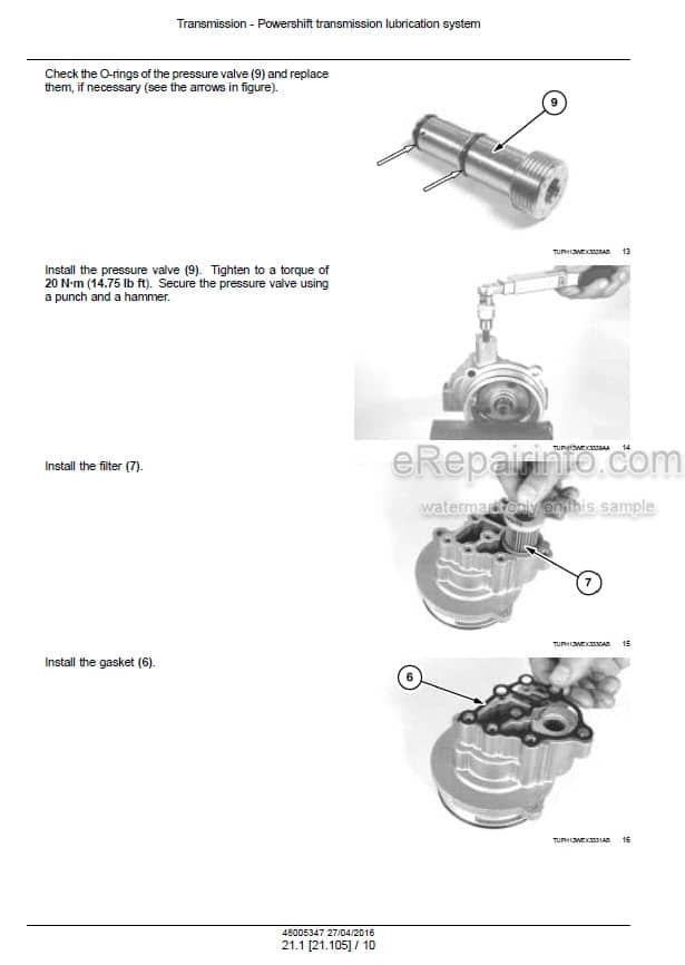 Photo 1 - New Holland WE150B Service Manual Wheeled Excavator 48005347