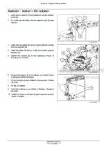 Photo 3 - New Holland WE170B WE190B Service Manual Wheeled Excavator