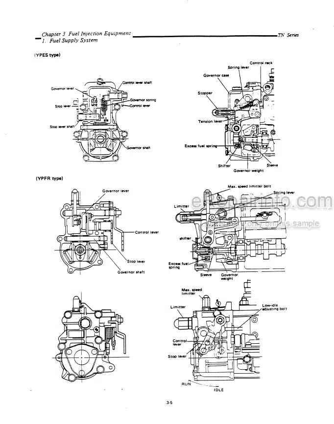 Photo 1 - Yanmar 2TN66E To 4TN84TE Service Manual Yanmar Diesel Engine AOC1752-8905-KAI