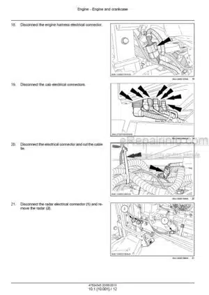 Photo 5 - Case 170 185 200 215 230 CVT Puma Service Manual Tractor 47524345