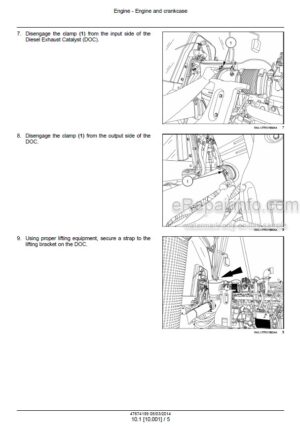 Photo 11 - Case 180 200 220 Magnum PST Service Manual Tractor 47674199