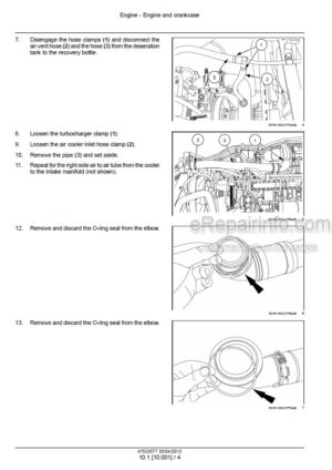 Photo 4 - Case 235 260 290 315 340 Magnum PST Service Manual Tractor