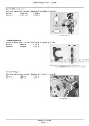 Photo 1 - CNH 6TAA-8304 6TAA-9004 Repair Manual Engine For 2377 2388 225 250 280 310 Magnum STX280 STX330 Tractor 87518866