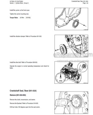 Photo 9 - Case 24 Valve 8.3 Litre Service Manual Engine 7-88631