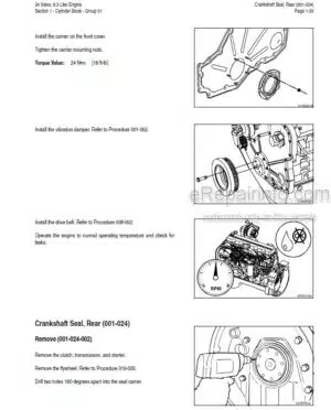 Photo 12 - Case 24 Valve 8.3 Litre Service Manual Engine 7-88631