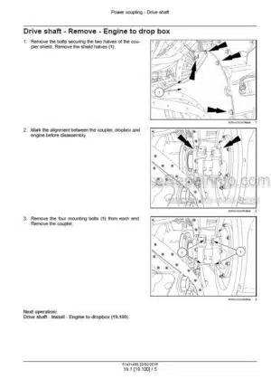 Photo 8 - Case 235 260 290 315 340 Magnum PST Service Manual Tractor