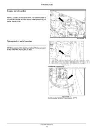 Photo 8 - Case MX215 MX245 MX275 MX305 310 Magnum Repair Manual Tractor