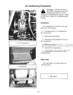 Photo 12 - Case International Chassis 3088 3288 3488 3688 Service Manual Tractors GSS1504R0