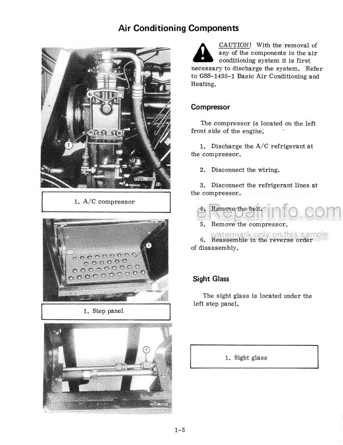 Photo 1 - Case International Chassis 3088 3288 3488 3688 Service Manual Tractors GSS1504R0