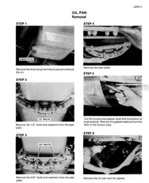 Photo 7 - Case 4490 4690 Service Manual Tractor 8-21440R0