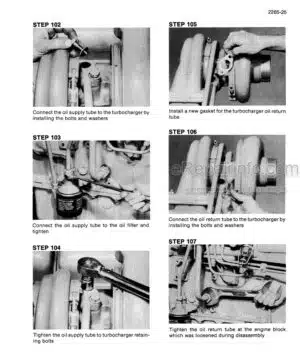 Photo 5 - Case 4890 Service Manual Tractor 8-22040R0