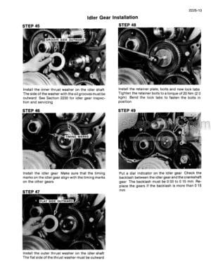 Photo 12 - Case 4894 Service Manual Tractor 8-25520R0