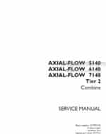 Photo 4 - Case 5140 6140 7140 Axial Flow Tier 2 Service Manual Combine 47795176