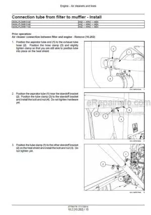 Photo 7 - Case 5140 6140 7140 Axial Flow Service Manual Combine 47795176